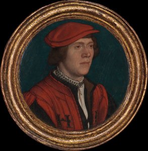 Porträtt av en man i kunglig livré av Hans Holbein the Younger