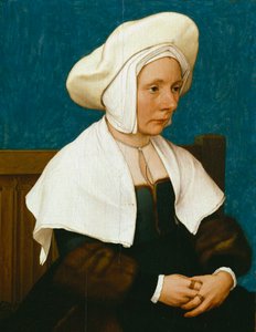 Porträtt av en kvinna av Hans Holbein the Younger