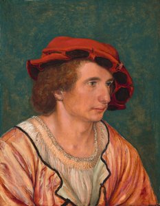 Porträtt av en ung man, ca. 15201530. av Hans Holbein der Jüngere