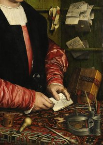 Porträtt av köpmannen George Gisze