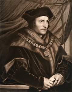 Sir Thomas More, 1527, 1902 av Hans Holbein der Jüngere