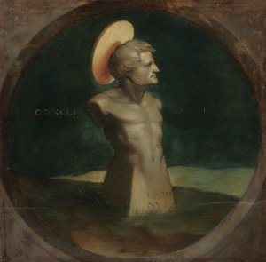 Terminus, Erasmus apparat, ca 1532 (olja på trä)