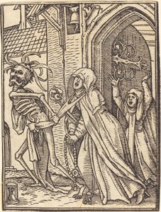 Abbedissan. av Hans Holbein der Jüngere