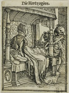 Hertiginnan av Hans Holbein the Younger