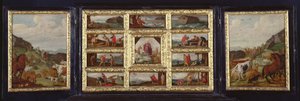 Noahs ark triptyk
