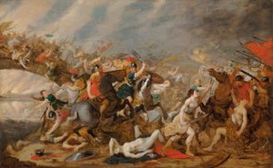 Slaget om amasonerna av Hans Jordaens III