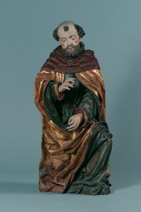 Josef från en gudstjänstgrupp (Nativity) av Hans Klocker