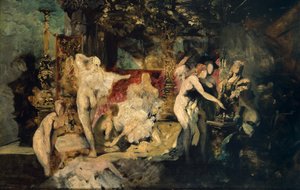 Sommaren. Studie av Hans Makart