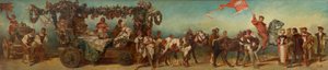 Skiss till paraden 1879 – Köttberedarna av Hans Makart