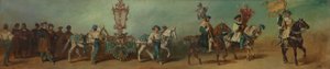 Förslag till festtåget 1879 - Bleckslagare av Hans Makart