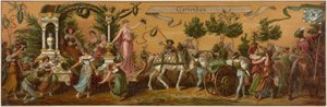 Hans Makarts procession genom staden Wien av Hans Makart