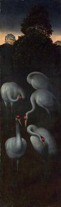 Kranar Baksidan av en panel från en triptyk, ca. 1480 av Hans Memling