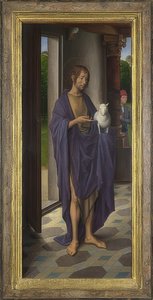 Sankt Johannes Döparen. Omkring 1478 av Hans Memling