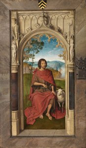 Ytterpanel av Jan Floreins triptyk av Hans Memling