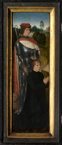 Vänster flygel av Adriaan Reins triptyk av Hans Memling