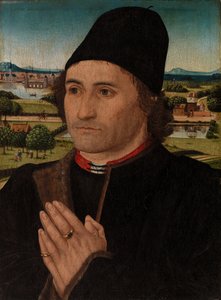 Porträtt av en man av Hans Memling