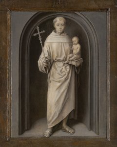 Sankt Antonius av Padua, 1485-90 av Hans Memling
