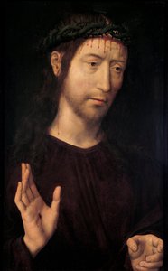Välsignelsen av Smärtornas man av Hans Memling