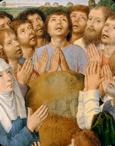Triptyk av uppståndelsen ... av Hans Memling