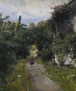 Hopscotch board, Paradis (olja på duk)