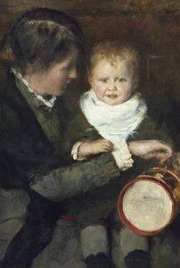 Mamma och barn av Hans Olaf Heyerdahl