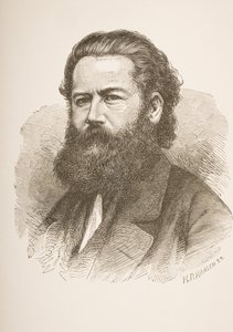 Henrik Ibsen (1828-1906) c.1858 av Hans Peter Hansen