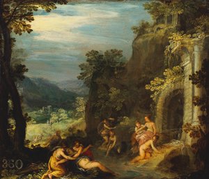 Diana och Callisto av Hans Rottenhammer