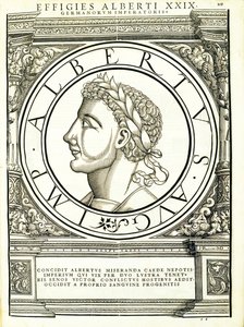 Albert I, illustration från 