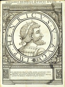Henrik V, illustration från 