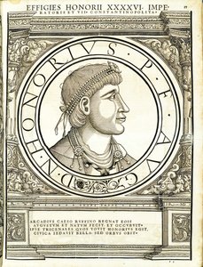 Honorius, illustration från 