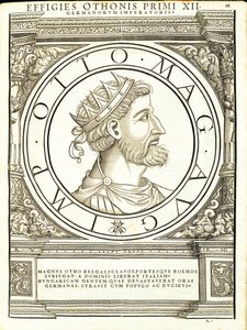 Otho I Magnus, illustration från 