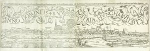 Stadsvy över Wien 1548, 1550