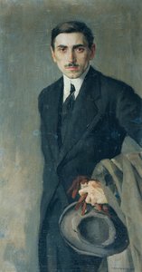 Målaren Fritz Zerritsch av Hans Schachinger