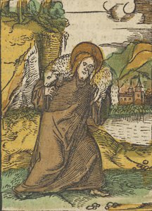 Kristus som god herde, från Das Plenarium, 1517. av Hans Schäufelein the Elder