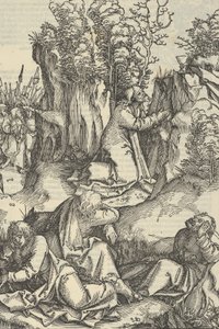 Agony in the Garden, från vår Herre Jesu Kristi lidande spegel, 1507. av Hans Schäufelein the Elder
