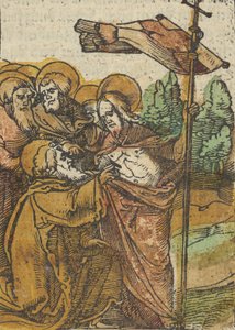 The Incredulity of Thomas, från Das Plenarium, 1517. av Hans Schäufelein the Elder