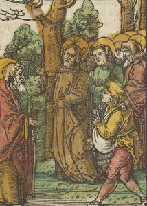 Liknelsen om såmannen och ogräset, från Das Plenarium, 1517. av Hans Schäufelein the Elder