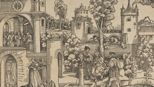 Berättelsen om Susanna, 1536. av Hans Schäufelein the Elder