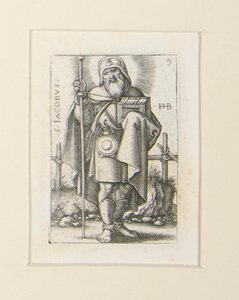 En serie av de tolv apostlarna med frontispice av Hans Sebald Beham