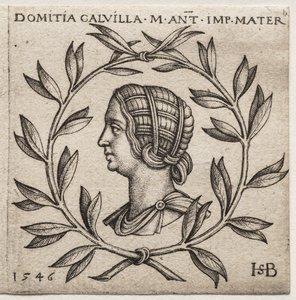 Byst av Domitia Calvilla av Hans Sebald Beham
