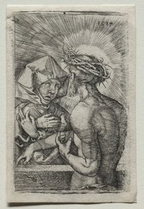 Kristus och Jungfrun av Hans Sebald Beham