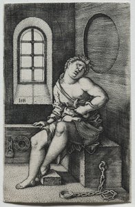 Cleopatra. av Hans Sebald Beham