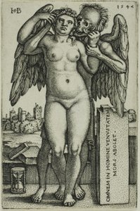 Döden och Jungfrun av Hans Sebald Beham