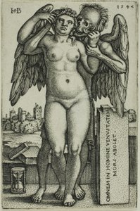 Döden och Jungfrun av Hans Sebald Beham