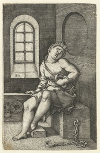 Kleopatras död av Hans Sebald Beham