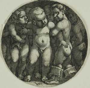 Åtta pojkar av Hans Sebald Beham