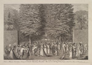 Festbönder (maj och juni) av Hans Sebald Beham