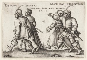 januari och februari av Hans Sebald Beham