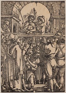 Kristus framställs för folket (Ecce homo) av Hans Sebald Beham