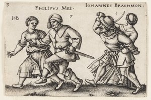 maj och juni av Hans Sebald Beham